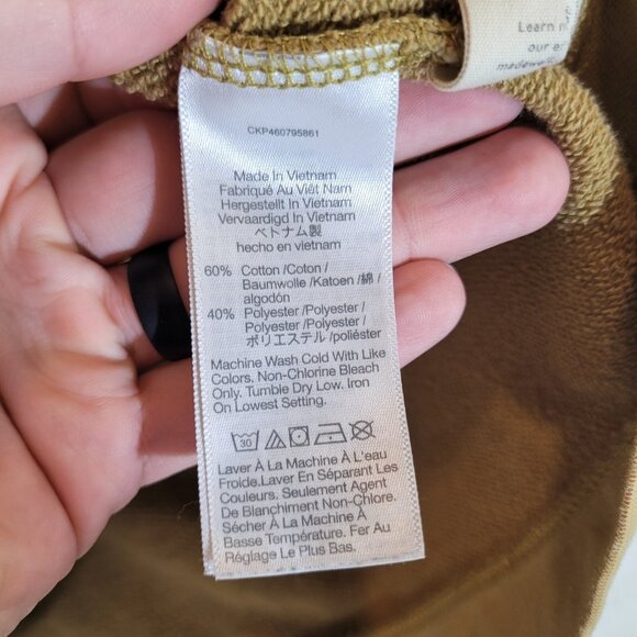 Madewell Sweater Women Small Brown Short Sleeve V Neck Pullover - Picture 4 of 8